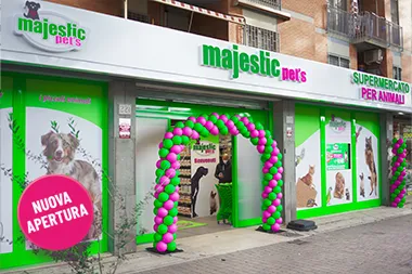 Il nostro più recente punto vendita: Majestic Pet's Magliana