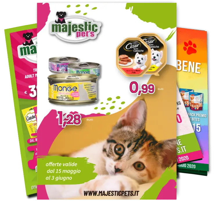offerte volantino di maggio 2023 negozi animali Majestic Pet's